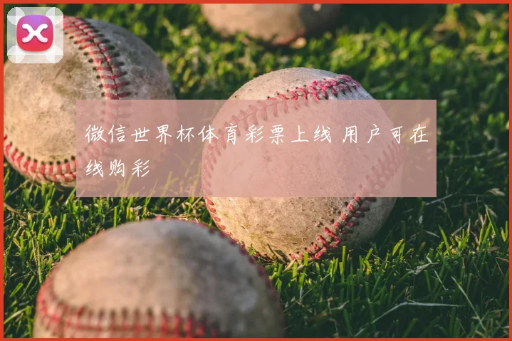 微信世界杯体育彩票上线 用户可在线购彩